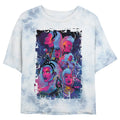 Junior's Marvel Visions of Storm Bombard Tie-Dye Crop Top product image 1