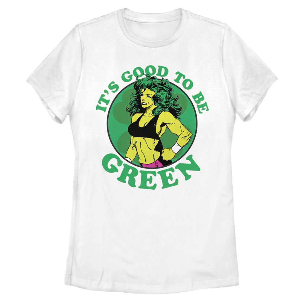 Women's Marvel She Hulk Green T-Shirt product image 1