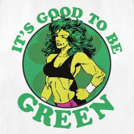 Women's Marvel She Hulk Green T-Shirt product image 2