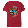 Men's Marvel Black Panther Wakanda Forever Badges T-Shirt product image 1