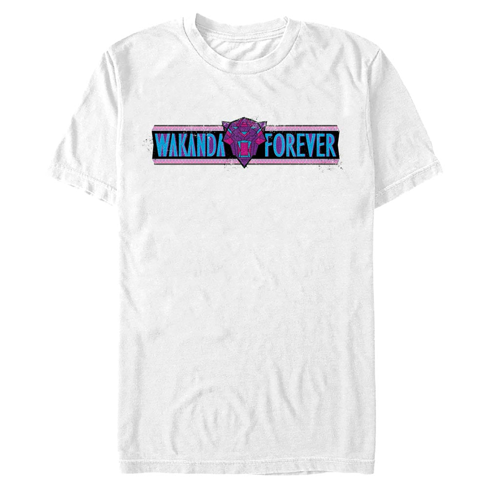 Marvel Black Panther Wakanda Forever Banner Phrase T-Shirt product image 2