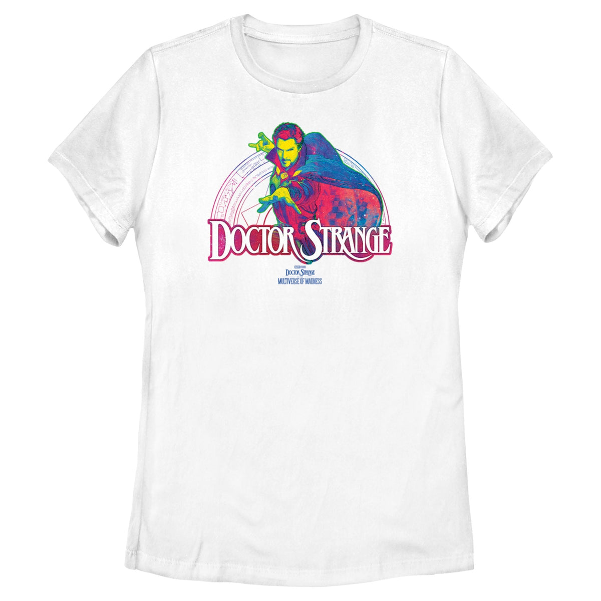 Women's Marvel Doctor Strange Doc Neon T-Shirt product image 1