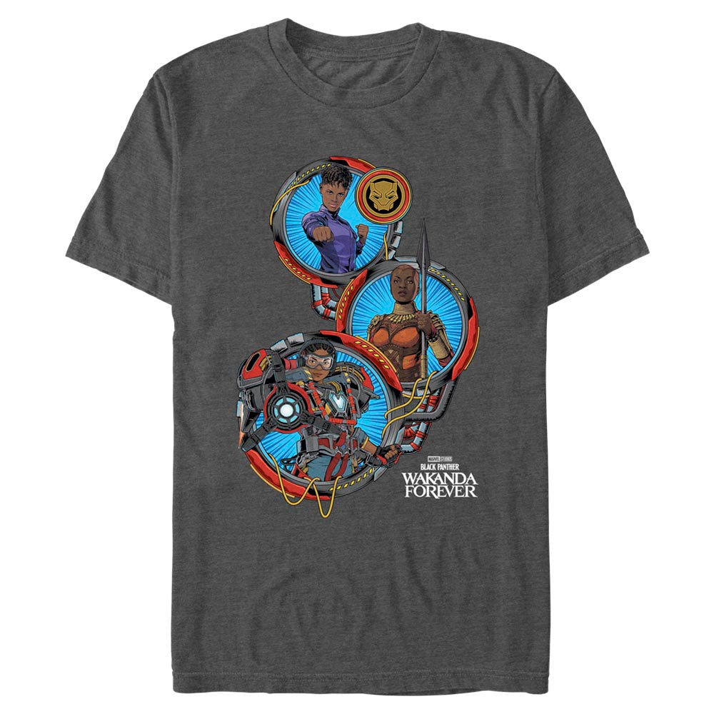 Men's Marvel Black Panther Wakanda Forever Girls Team Up product image 1