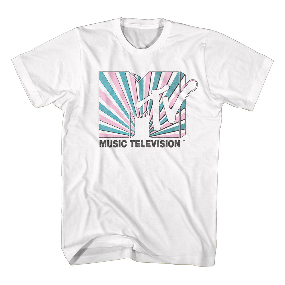 MTV Stripes Logo T-Shirt product image 1