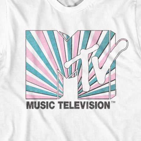 MTV Stripes Logo T-Shirt product image 2