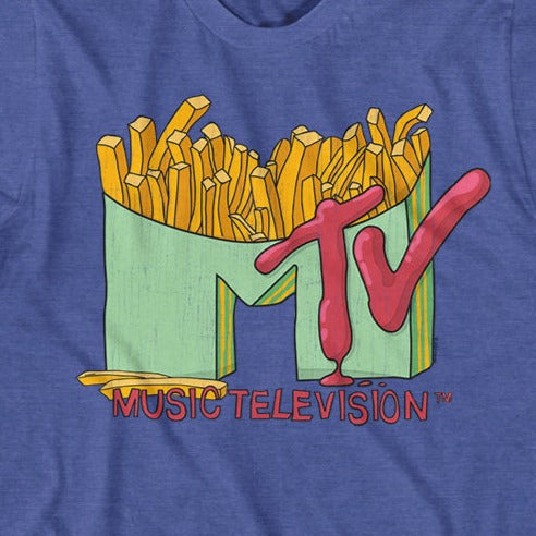 MTV French Fries Logo T-Shirt product image 2