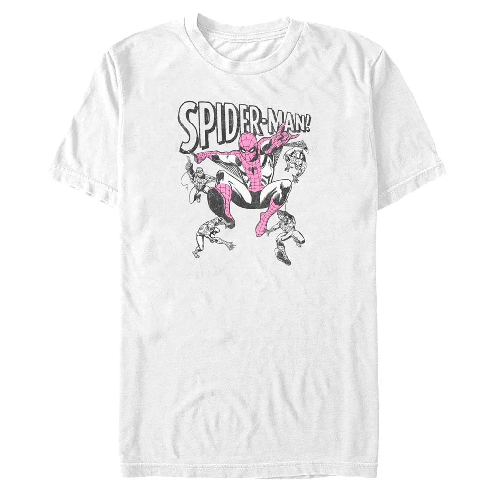 Men's Marvel Comics Spidey Poses T-Shirt product image 1