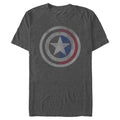 Men's Marvel Captain America Half Shield T-Shirt product image 1