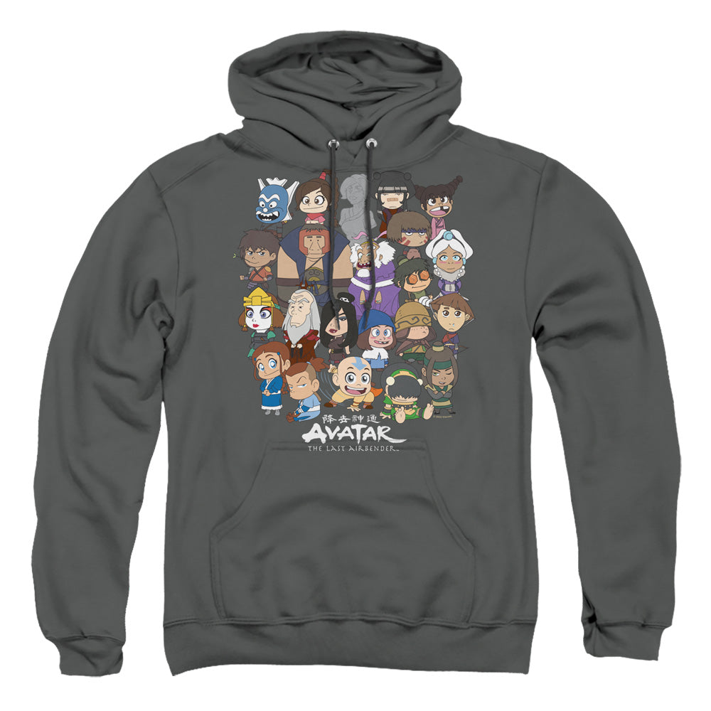 Avatar The Last Air Bender Chibi Group Pullover Hoodie product image 1
