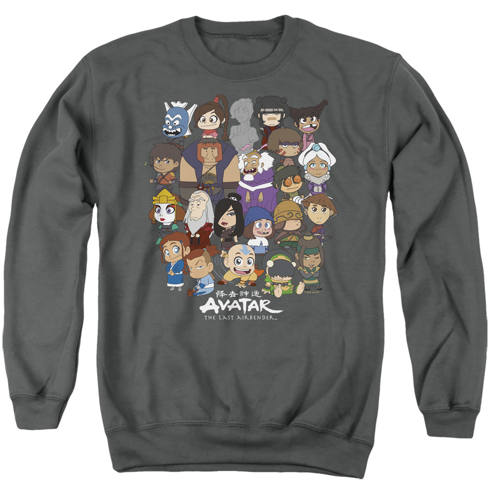 Avatar The Last Airbender Chibi Group Crewneck Sweatshirt product image 1