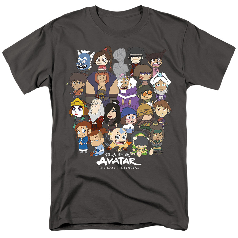 Avatar The Last Airbender Chibi Group T-Shirt product image 1