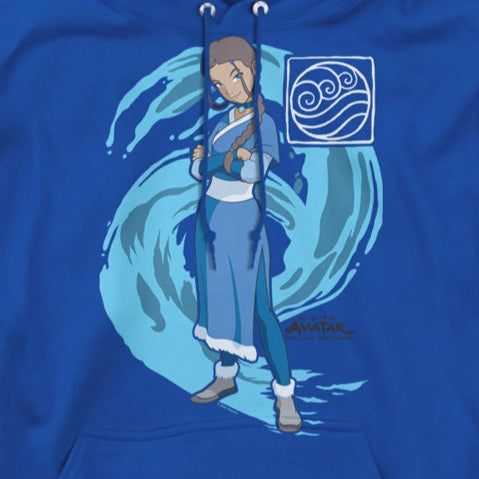 Avatar The Last Air Bender Katara Water Wave Pullover Hoodie product image 2