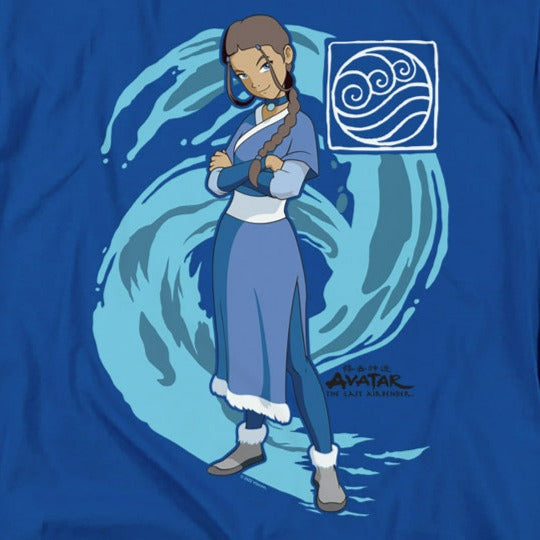 Avatar The Last Air Bender Katara Water Wave T-Shirt product image 2