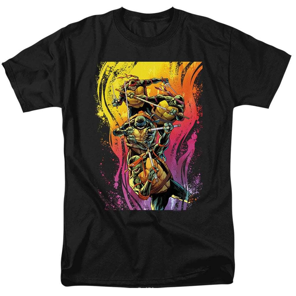 Teenage Mutant Ninja Turtles Hot Rainbow Warriors T-Shirt product image 1