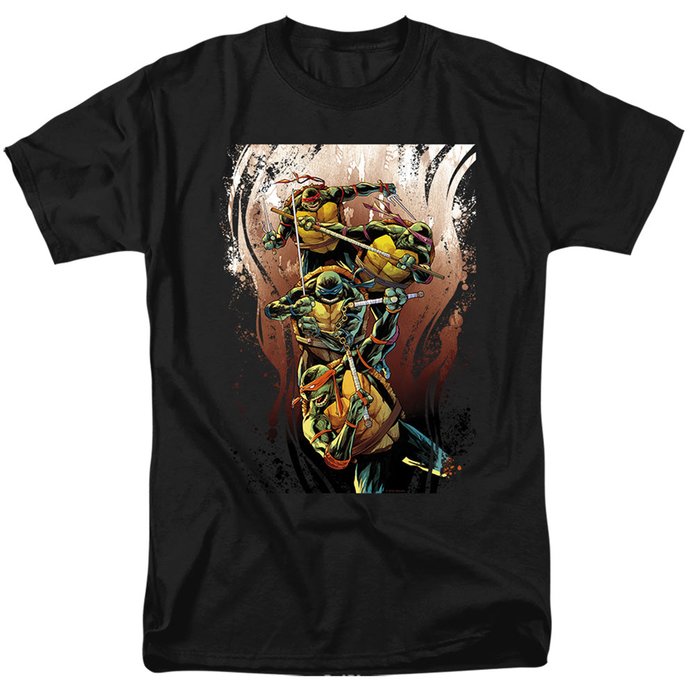 Teenage Mutant Ninja Turtles Earthy Rainbow Warriors T-Shirt product image 1
