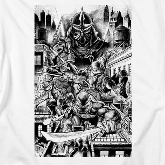 Teenage Mutant Ninja Turtles Take Down Shredder T-Shirt product image 2