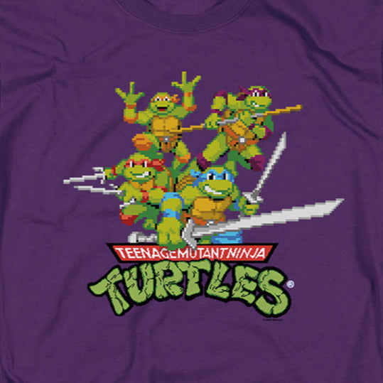 Teenage Mutant Ninja Turtles Retro Arcade T-Shirt product image 2