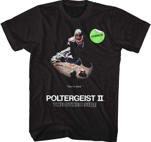 Poltergeist II Video Cassette Cover Tee product image 1