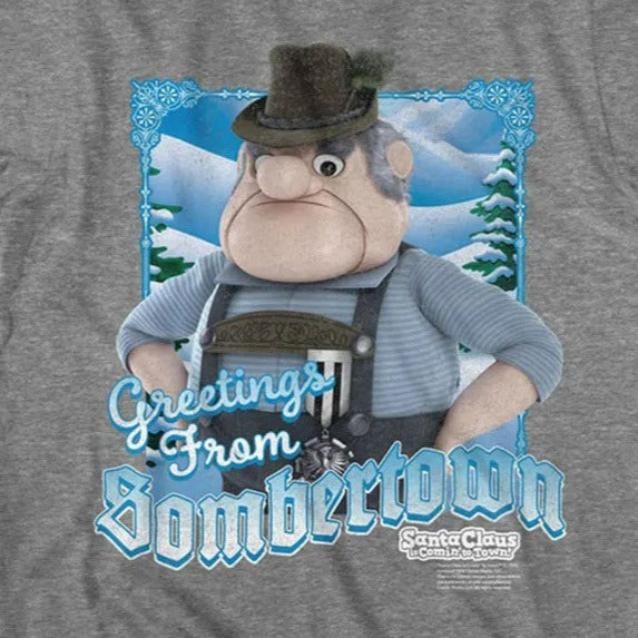 Greetings From Sombertown Christmas T-Shirt product image 2