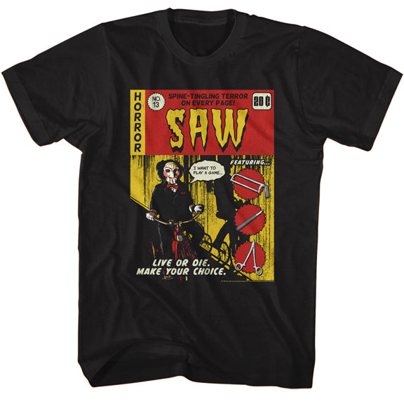 Saw Jigsaw Comic Book T-Shirt product image 1