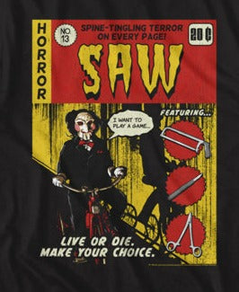 Saw Jigsaw Comic Book T-Shirt product image 2