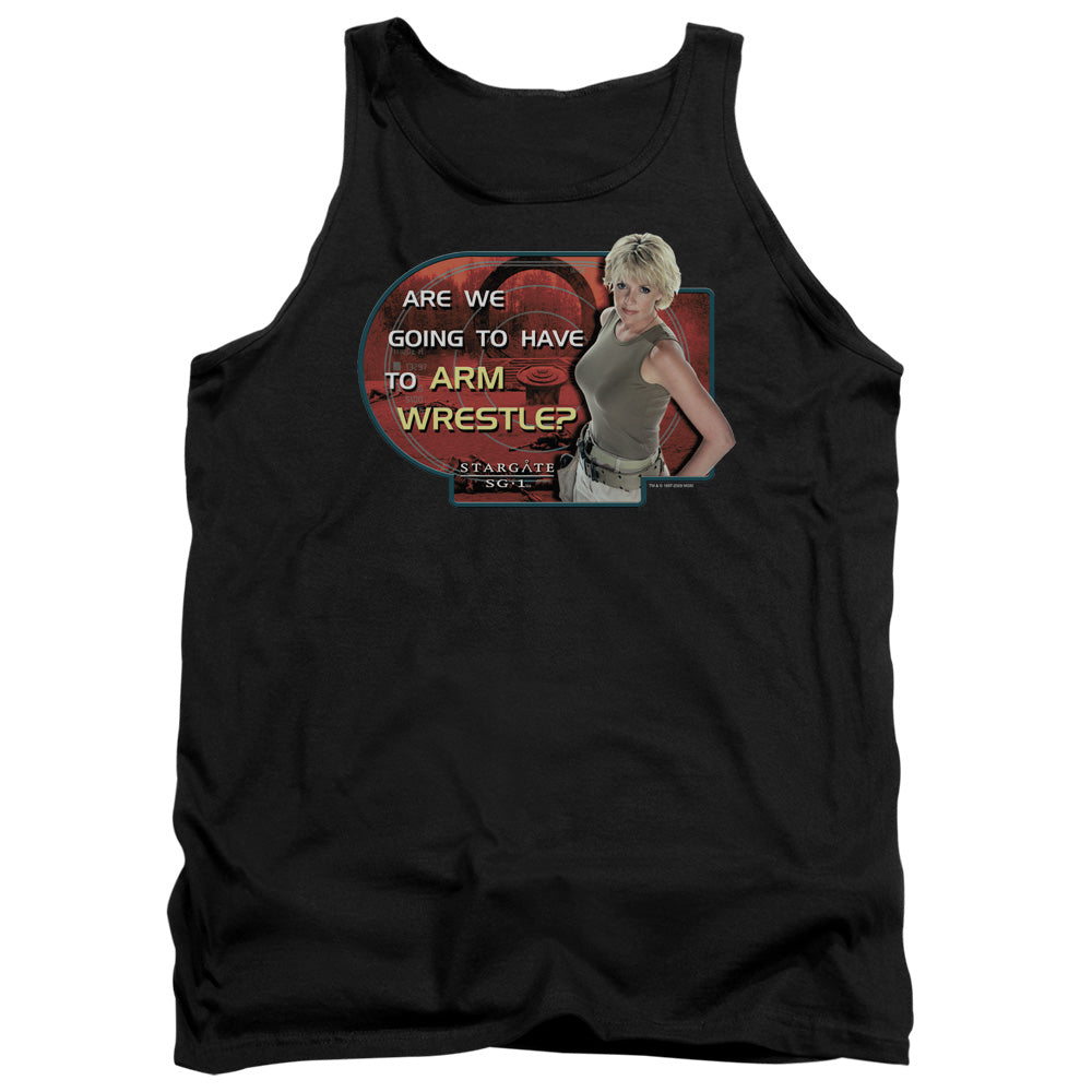 Men's Stargate Sg-1 Arm Wrestle Tank Top