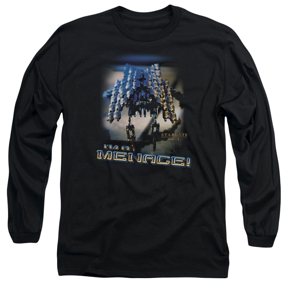 Men's Stargate Sg-1 Replicators Menace Long Sleeve Tee product image 1