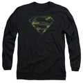 Men's DC Comics Superman Distressed Camo Shield Long Sleeve product image 1