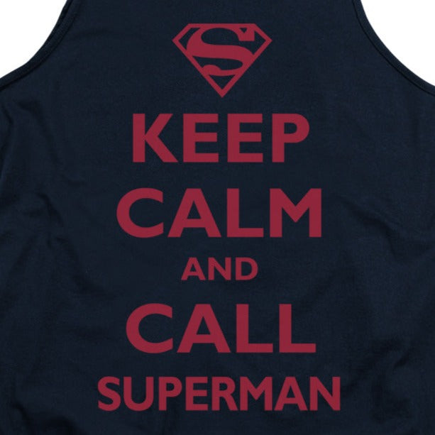 DC Comics Superman Call Superman Tank Top