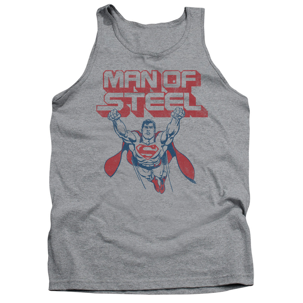 Men's DC Comics Superman Steel Retro Tank Top