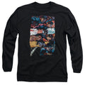 Men's DC Comics Superman Torn Collage Long Sleeve Tee product image 1