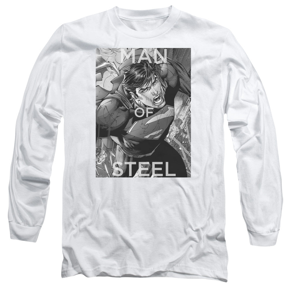 Men's DC Comics Superman Flight Of Steel Long Sleeve Tee product image 1