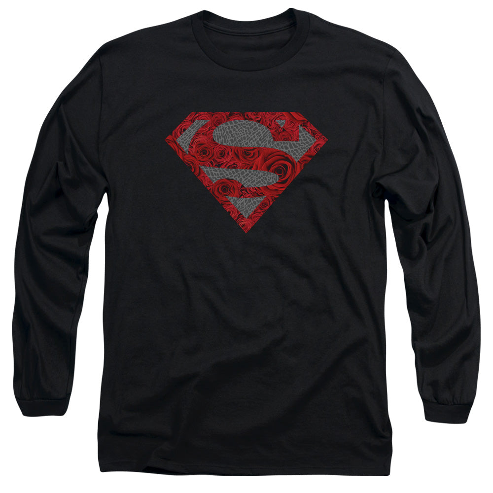 Men's DC Comics Superman Elephant Rose Shield Long Sleeve product image 1
