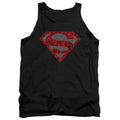 Men's DC Comics Superman Elephant Rose Shield Tank Top