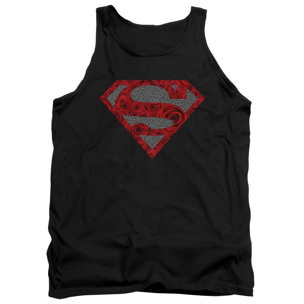Men's DC Comics Superman Elephant Rose Shield Tank Top