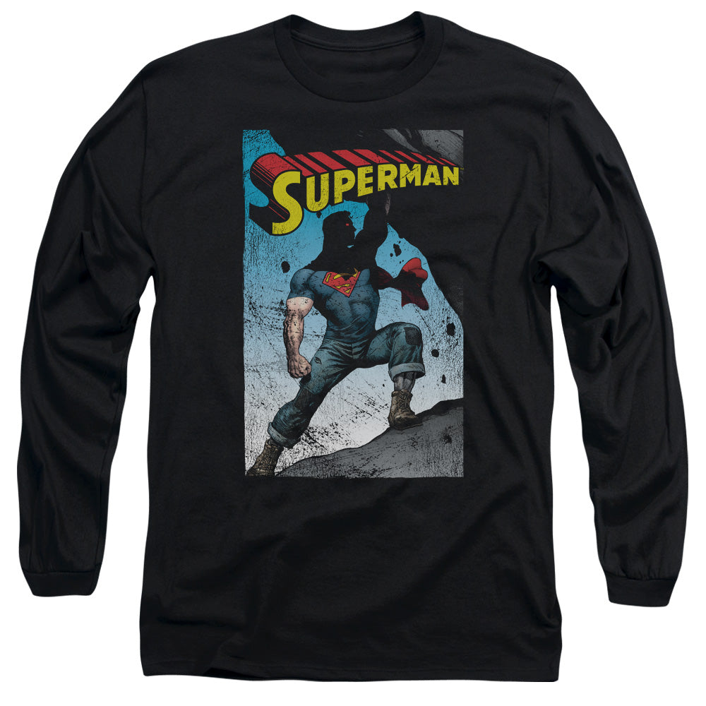 Men's DC Comics Superman Alternate Long Sleeve Tee product image 1
