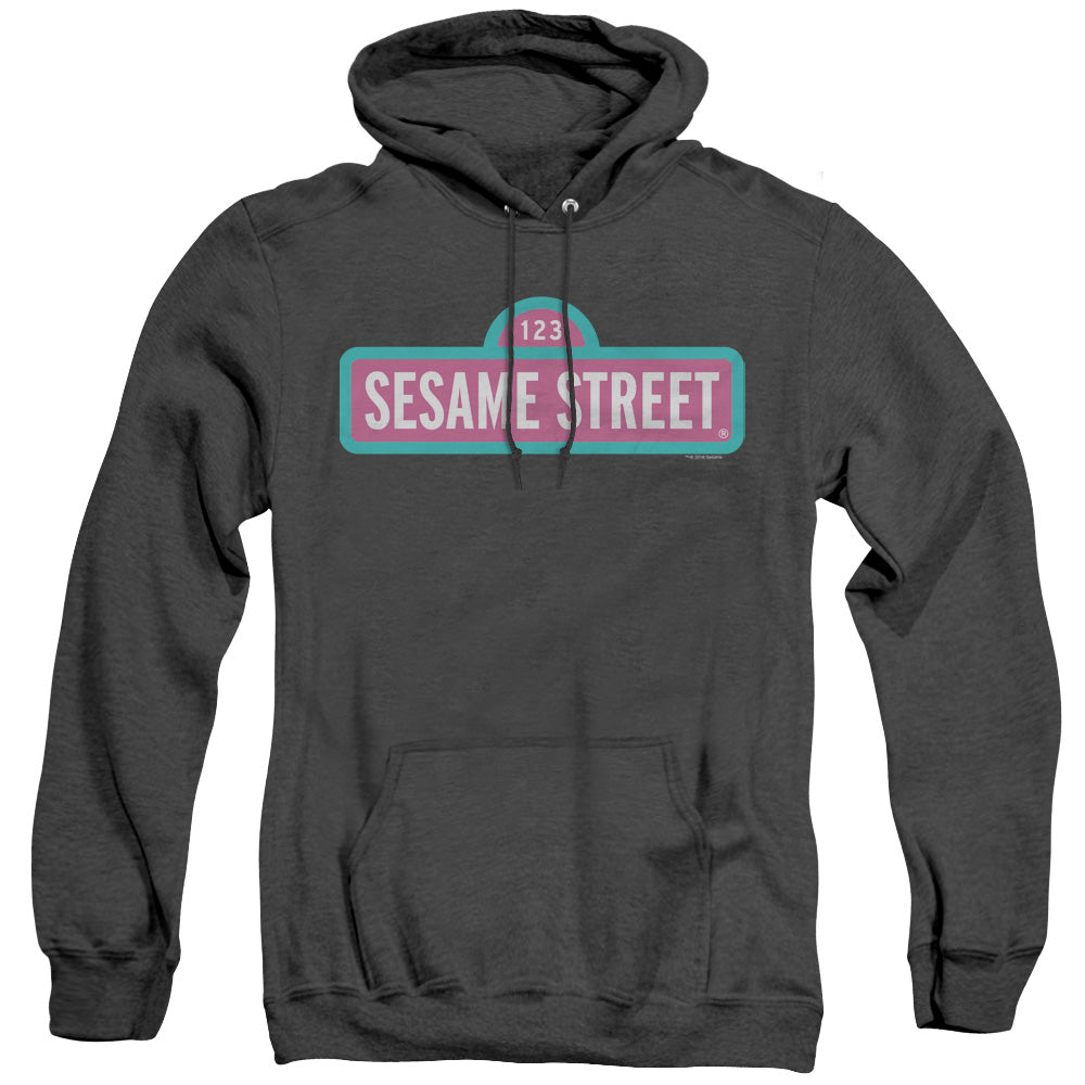 Men's Sesame Street Alt Logo Heather Pullover Hoodie product image 1