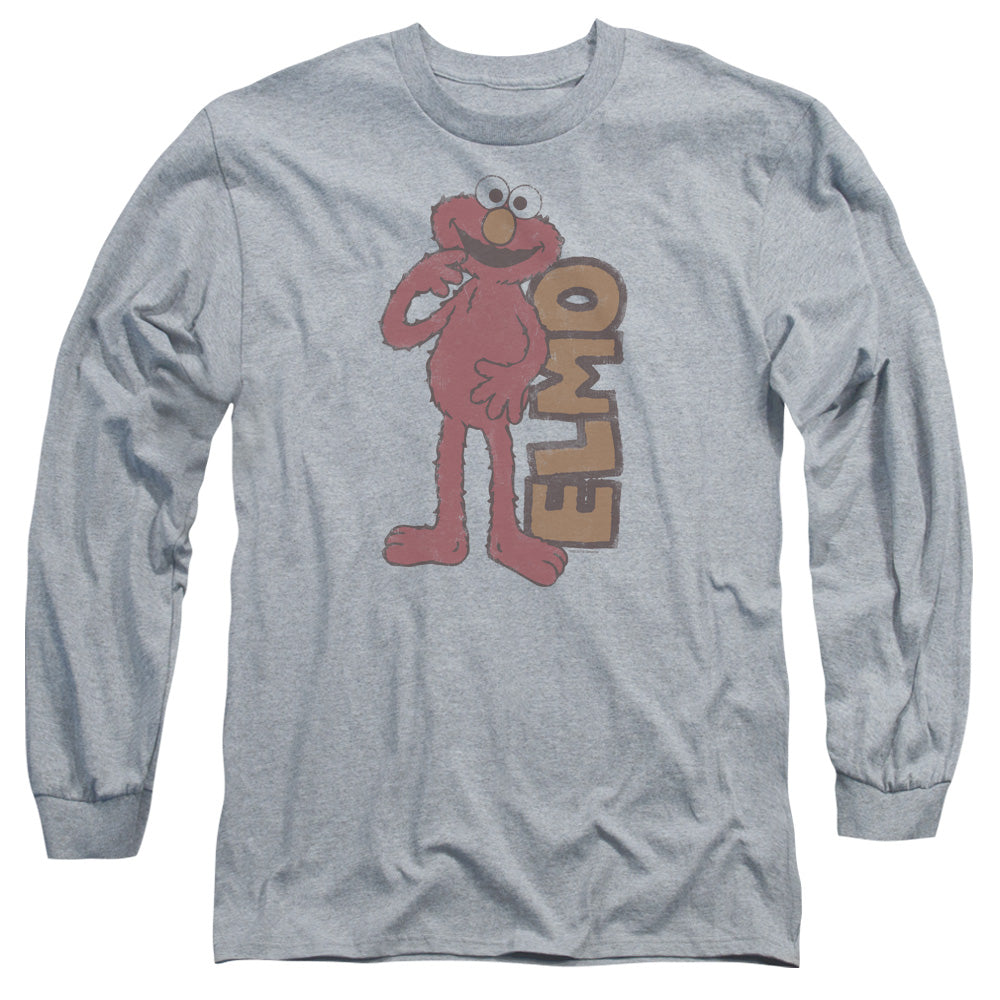 Men's Sesame Street Vintage Elmo Long Sleeve Tee product image 1