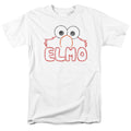 Men's Sesame Street Elmo Letters Face Tee product image 1