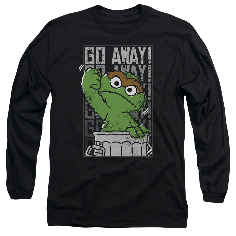 Men's Sesame Street Go Away Long Sleeve Tee product image 1