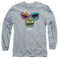 Men's Sesame Street Halftone Heads Long Sleeve Tee product image 1