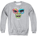 Men's Sesame Street Halftone Heads Sweatshirt product image 1