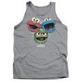 Men's Sesame Street Halftone Heads Tank Top