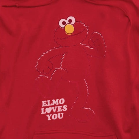 Sesame Street Elmo Loves You Pullover Hoodie product image 2