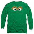 Men's Sesame Street Oscar Face Long Sleeve Tee product image 1