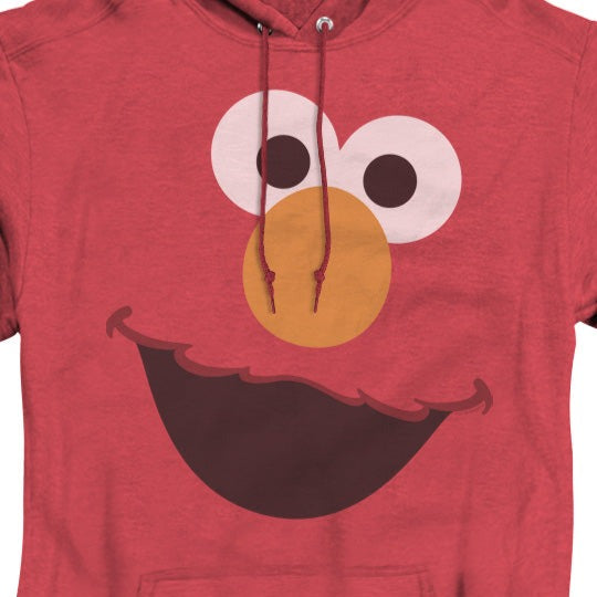 Sesame Street Elmo Face Heather Pullover Hoodie product image 2