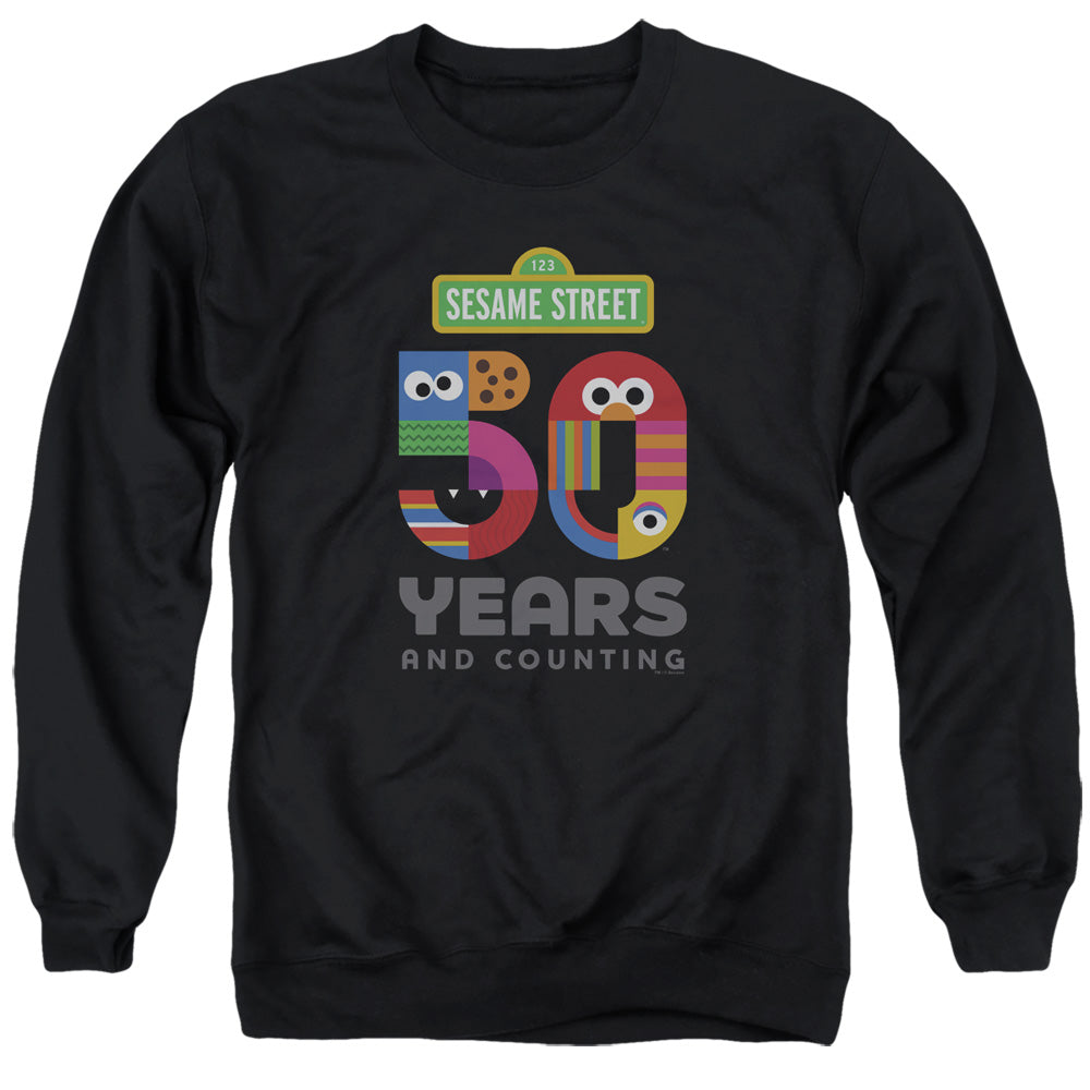 Men's Sesame Street 50 Years Logo Sweatshirt product image 1