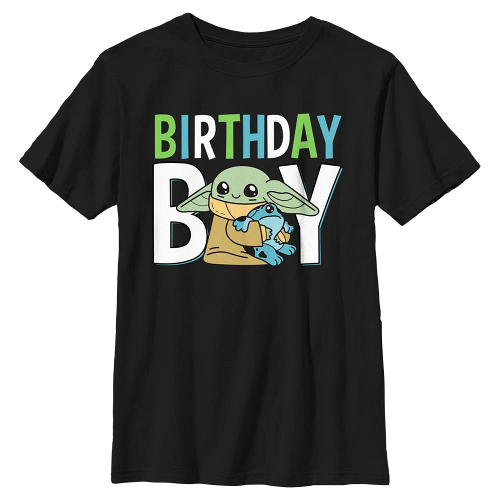 Boy's Star Wars Grogu Bday Boy T-Shirt product image 1