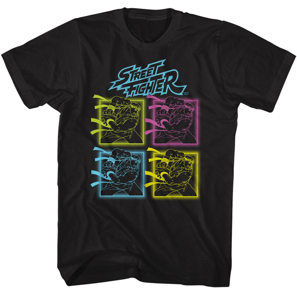Street Fighter Neon Hadoken Tee product image 1