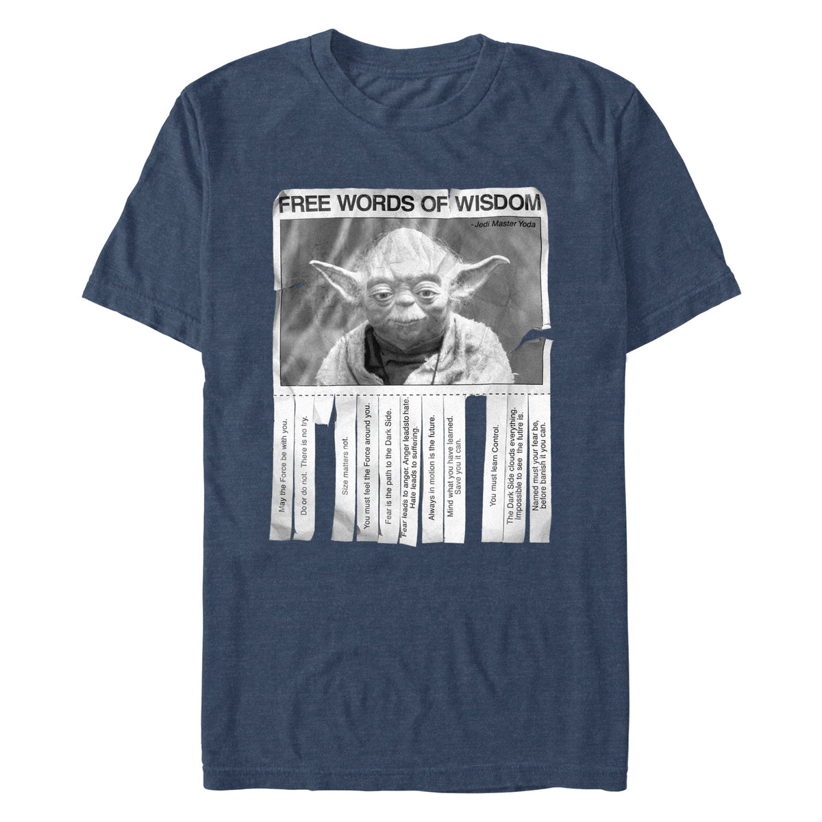 Men's Star Wars WORDS OF WISDOM T-Shirt product image 1